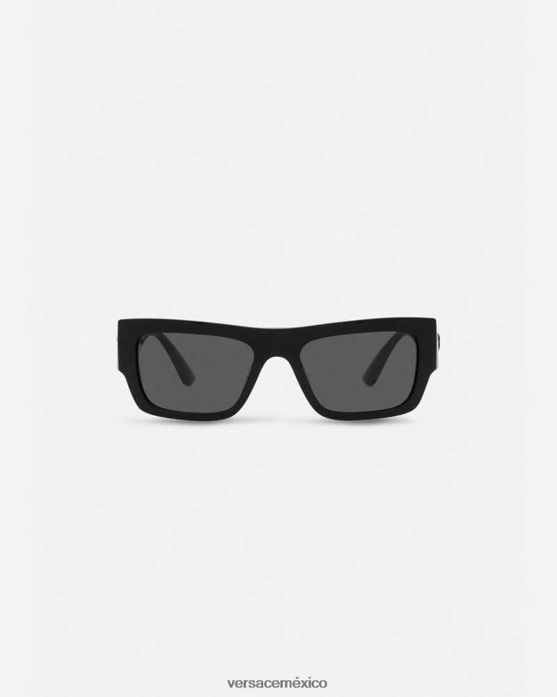 Versace gafas de sol medusa biggie mariposa negro accesorios mujer 84626J679