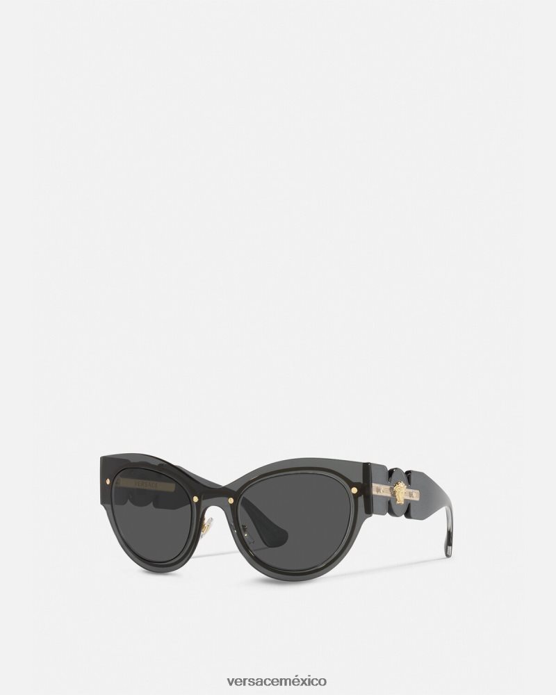 Versace gafas de sol medusa biggie mariposa negro accesorios mujer 84626J701