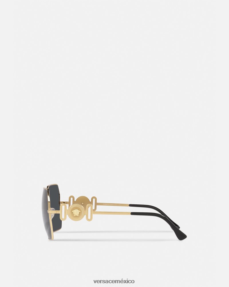 Versace gafas de sol medusa biggie oro accesorios mujer 84626J642