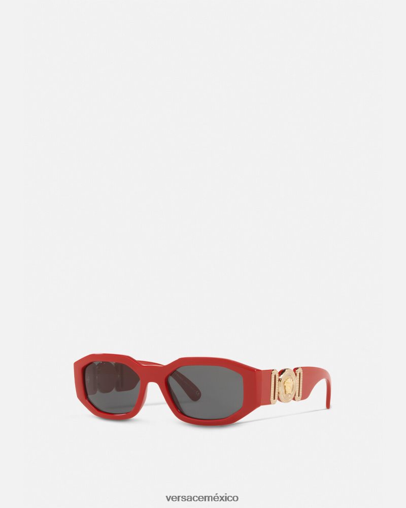 Versace gafas de sol medusa biggie rojo accesorios mujer 84626J646
