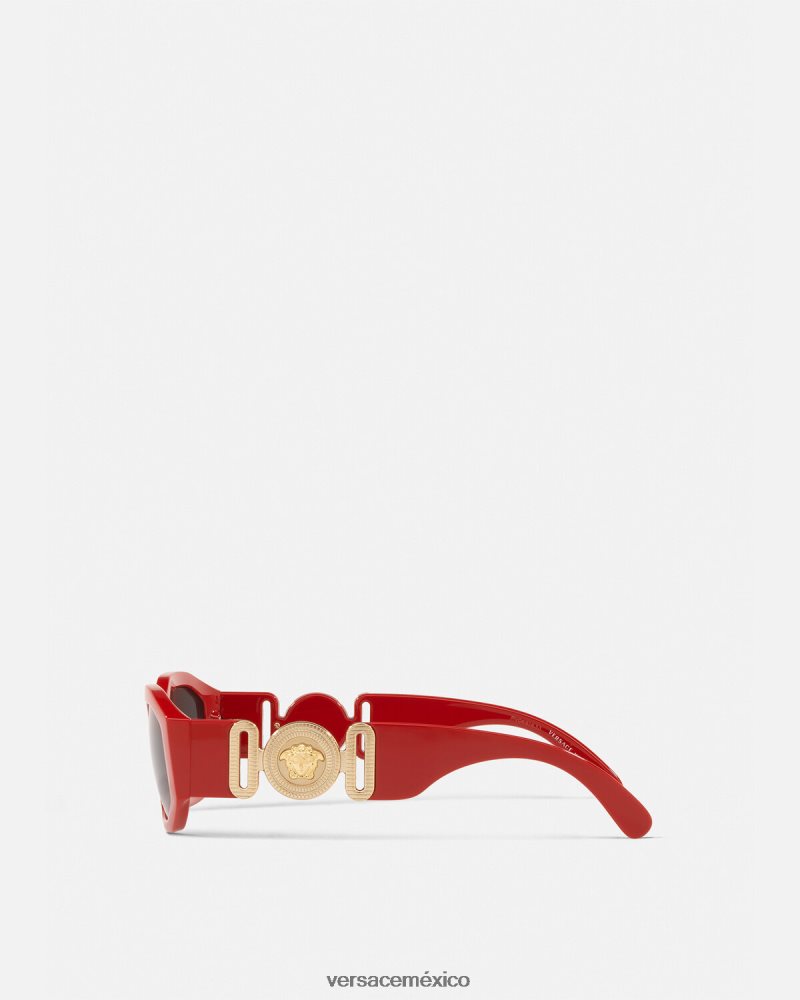 Versace gafas de sol medusa biggie rojo accesorios mujer 84626J646