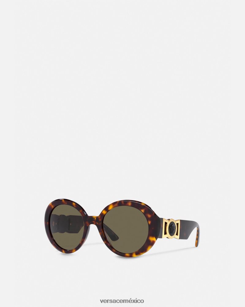 Versace gafas de sol medusa mariposa ajuste adicional la Habana accesorios mujer 84626J655