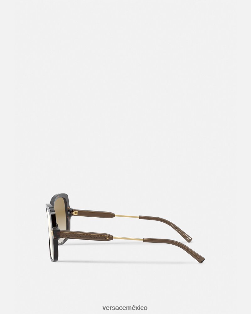 Versace gafas de sol medusa pop chic ajuste adicional la Habana accesorios mujer 84626J687