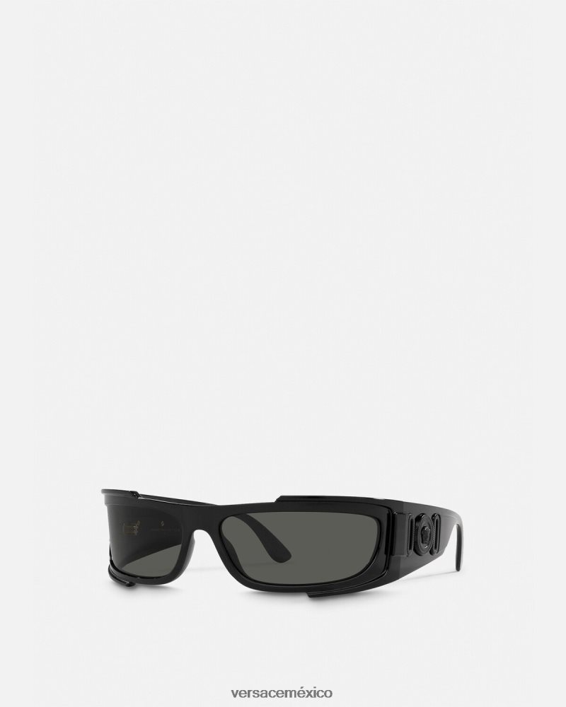Versace medusa biggie escudogafas de sol negro accesorios mujer 84626J611