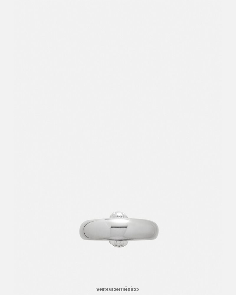 Versace anillo de luna galaxia plata accesorios mujer 84626J732
