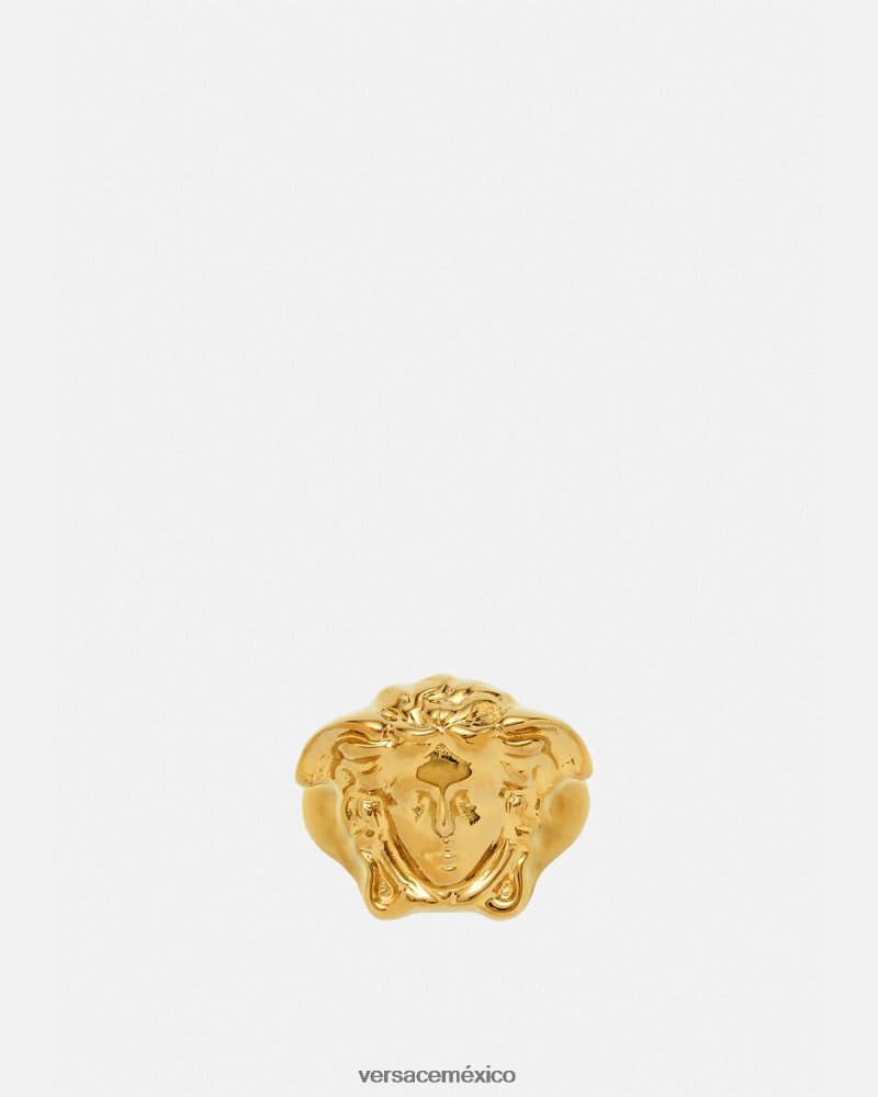 Versace anillo de medusa oro accesorios mujer 84626J781