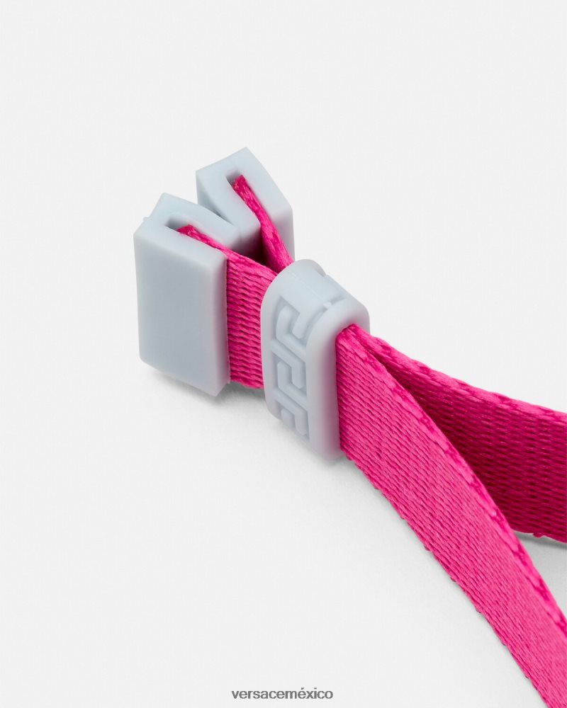 Versace pulsera del festival de la diosa fucsia accesorios mujer 84626J854