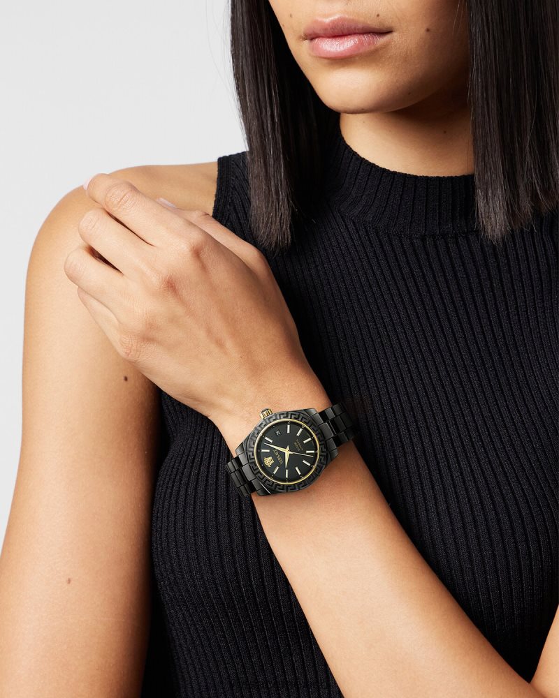 Versace dv un reloj automático pnul accesorios mujer 84626J935