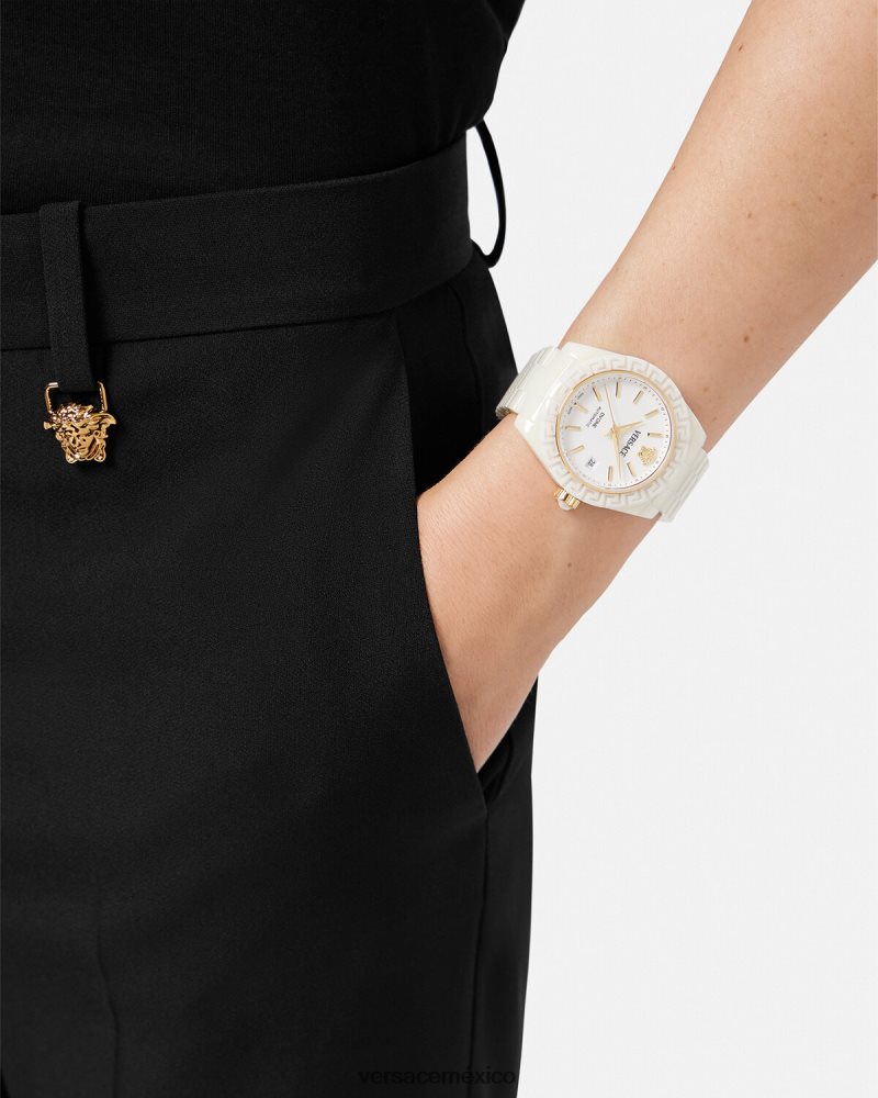 Versace dv un reloj automático pnul accesorios mujer 84626J936