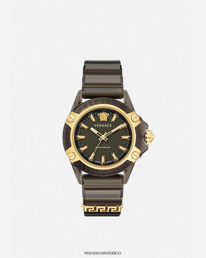 Versace icono reloj indiglo activo pnul accesorios mujer 84626J940