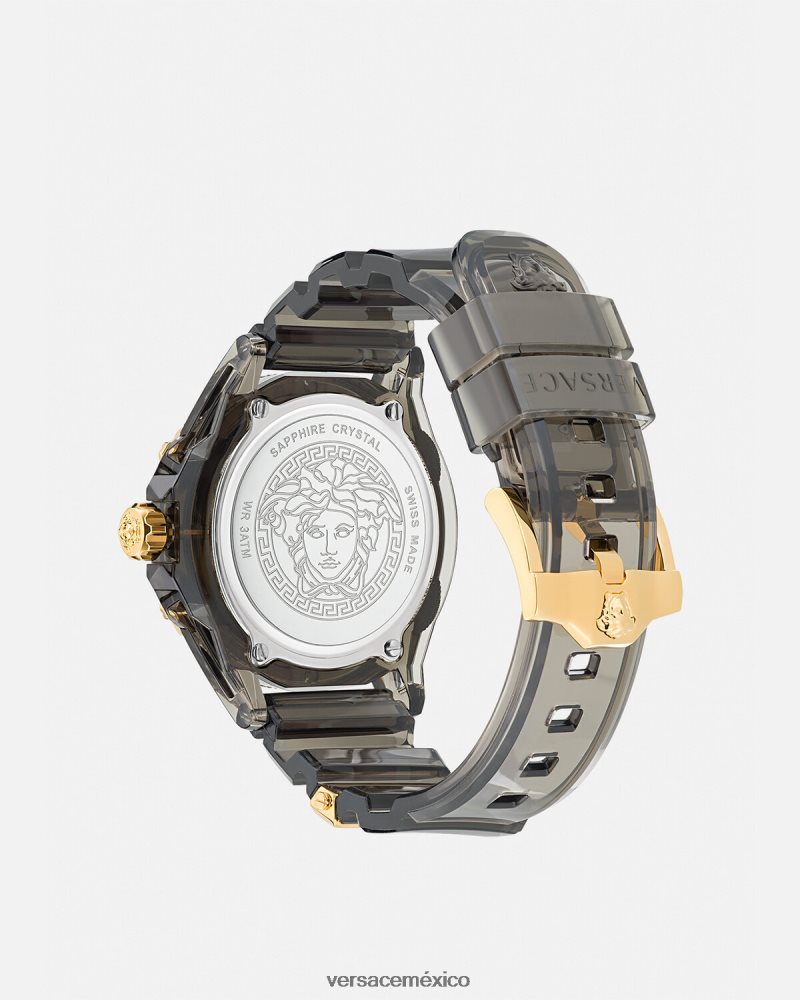 Versace icono reloj indiglo activo pnul accesorios mujer 84626J940