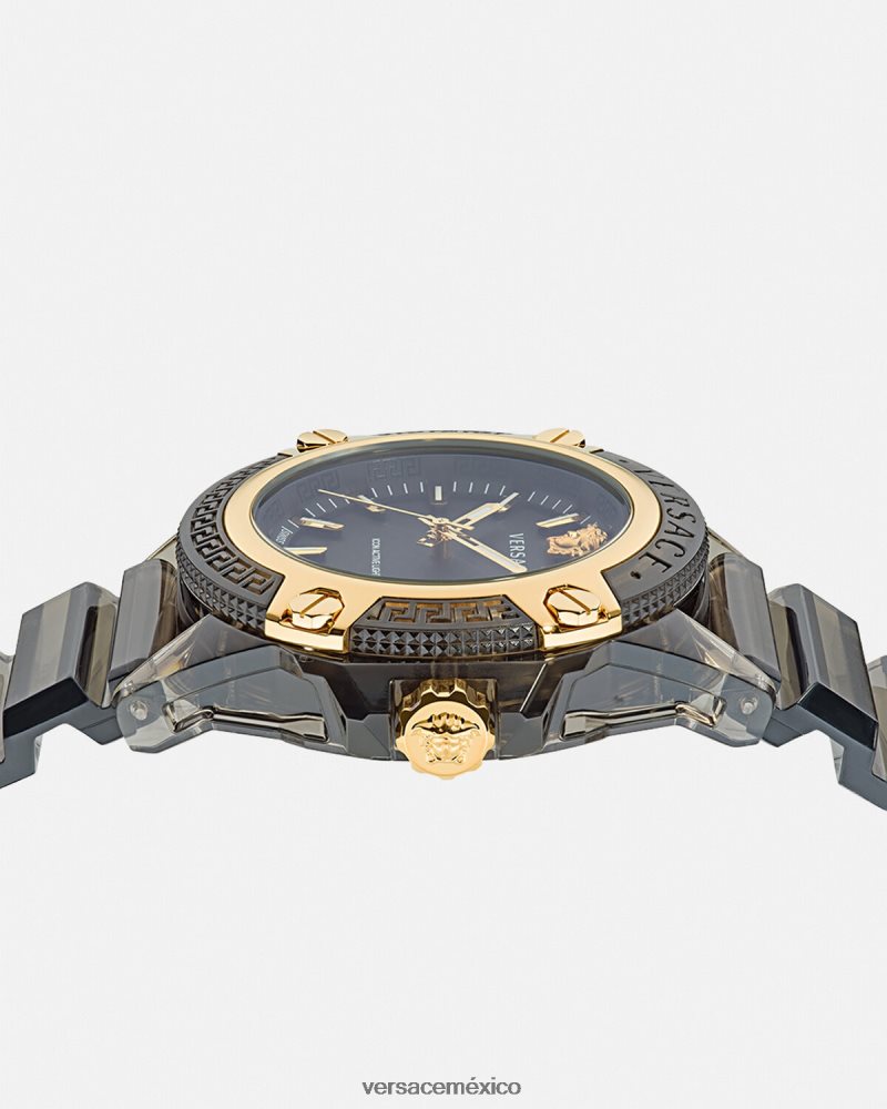 Versace icono reloj indiglo activo pnul accesorios mujer 84626J940
