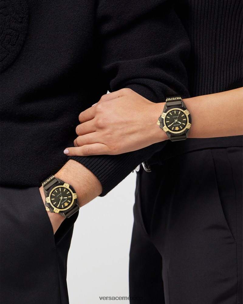 Versace icono reloj indiglo activo pnul accesorios mujer 84626J940