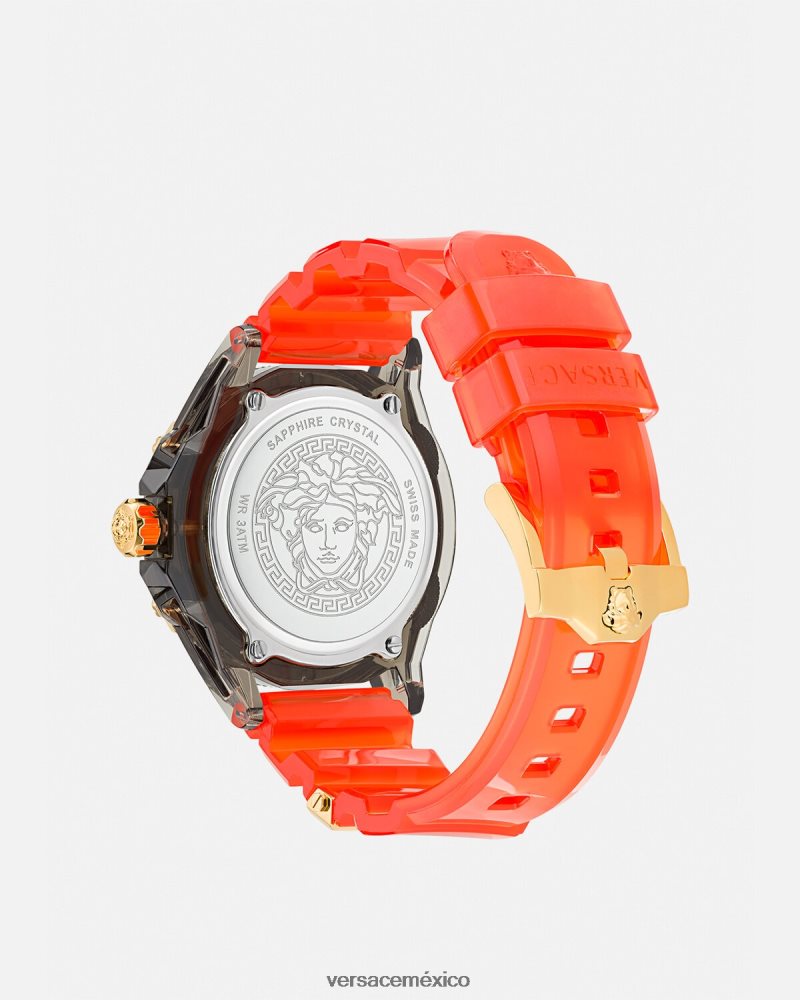 Versace icono reloj indiglo activo pnul accesorios mujer 84626J941