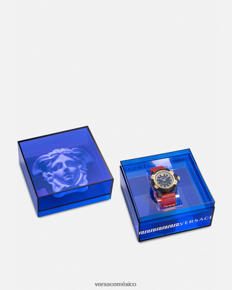 Versace icono reloj indiglo activo pnul accesorios mujer 84626J941