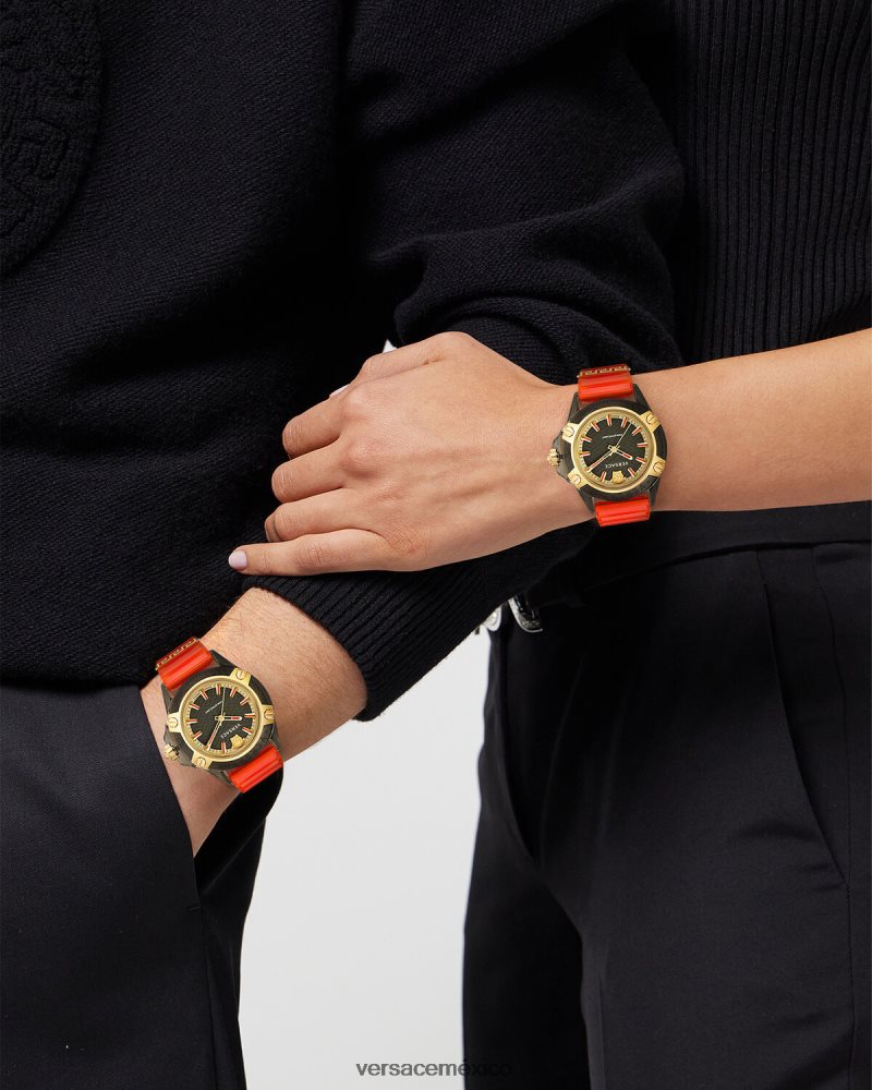 Versace icono reloj indiglo activo pnul accesorios mujer 84626J941