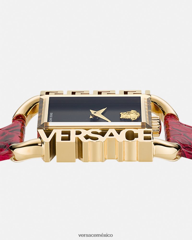 Versace reloj con estilo rojo accesorios mujer 84626J981