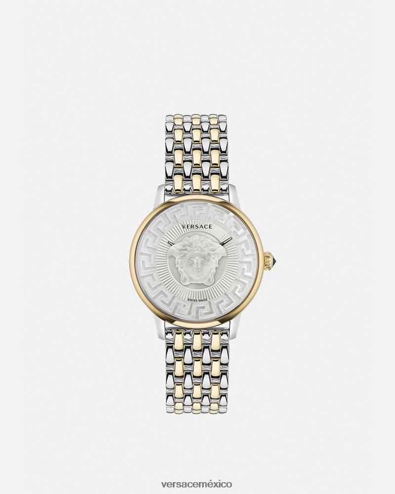 Versace reloj de alquimia medusa pnul accesorios mujer 84626J945