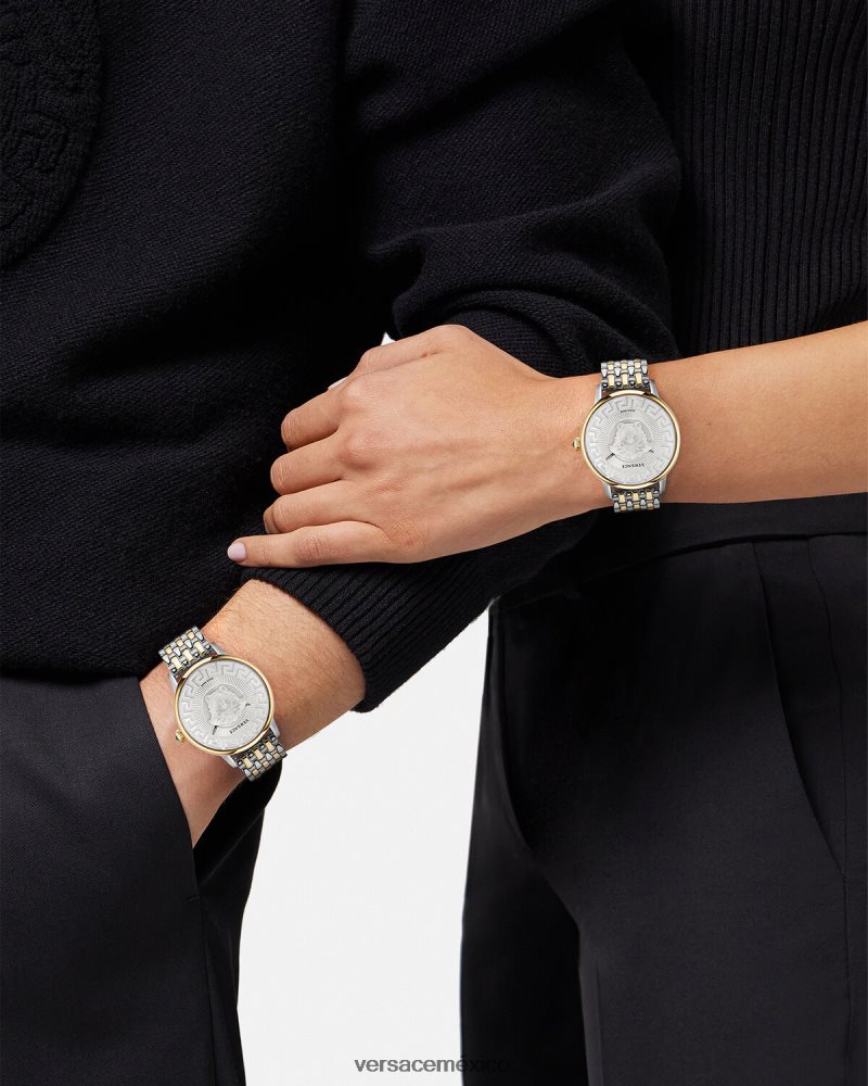Versace reloj de alquimia medusa pnul accesorios mujer 84626J945