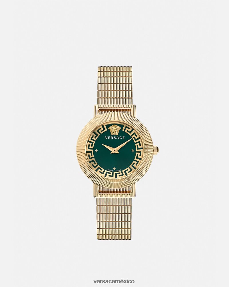 Versace reloj greca chic oro accesorios mujer 84626J972