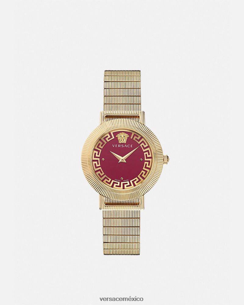 Versace reloj greca chic pnul accesorios mujer 84626J982