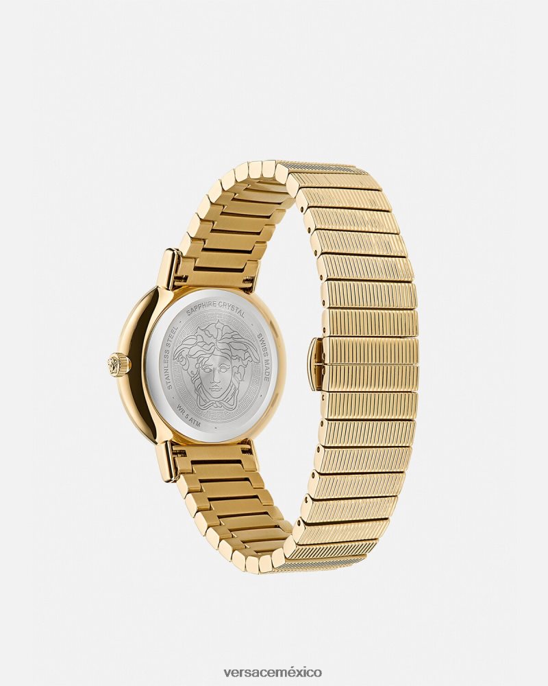 Versace reloj greca chic pnul accesorios mujer 84626J982