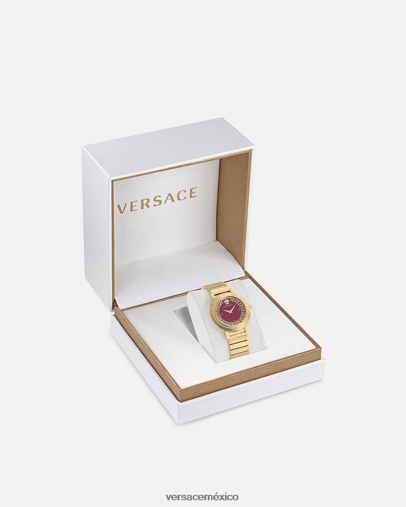 Versace reloj greca chic pnul accesorios mujer 84626J982