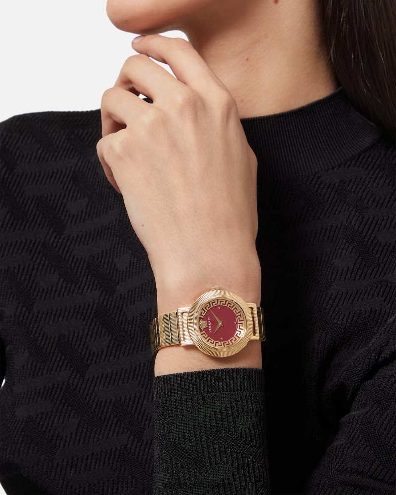 Versace reloj greca chic pnul accesorios mujer 84626J982