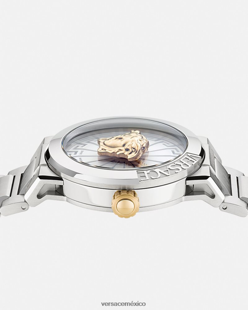 Versace reloj infinito medusa plata accesorios mujer 84626J976