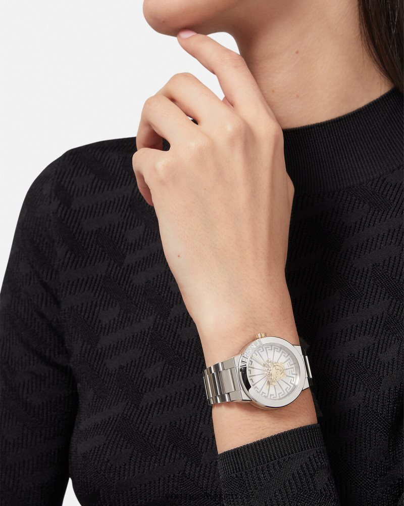 Versace reloj infinito medusa plata accesorios mujer 84626J976