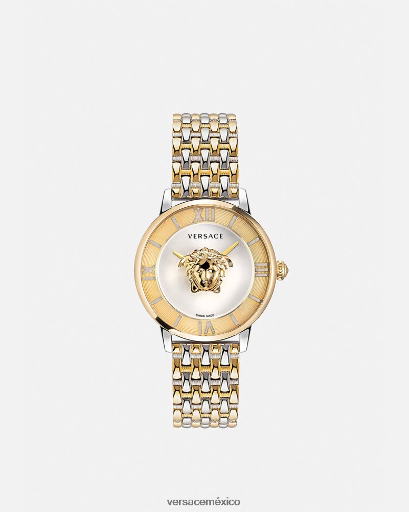 Versace reloj medusa oro plata accesorios mujer 84626J990
