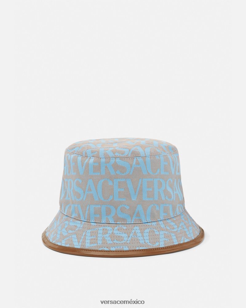 Versace sombrero de pescador integral un color accesorios mujer 84626J869