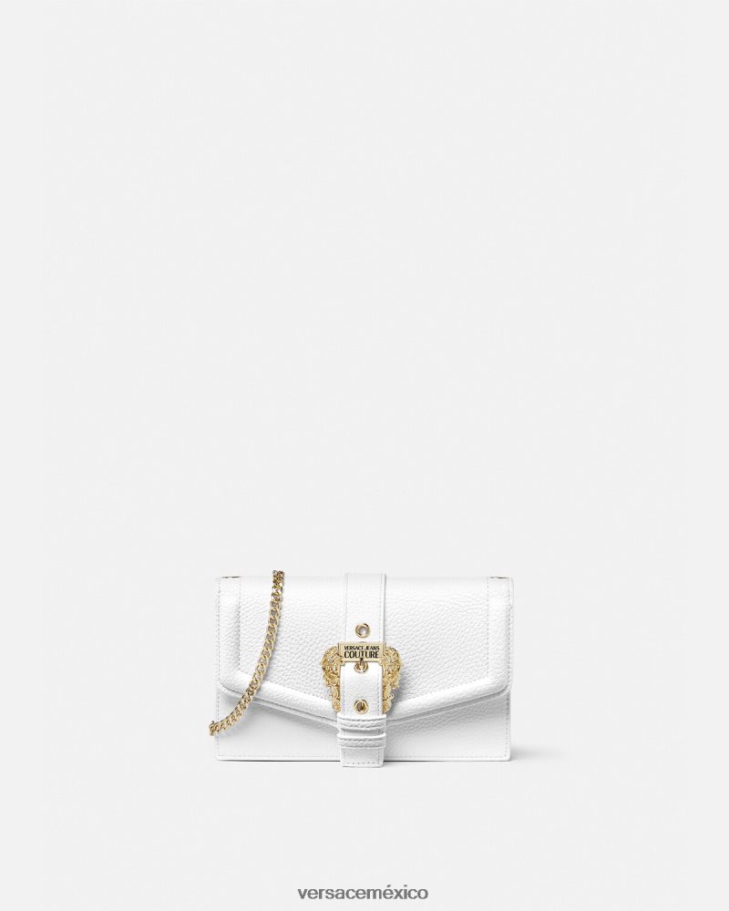 Versace bolso de hombro couture1 blanco bolsas mujer 84626J2317