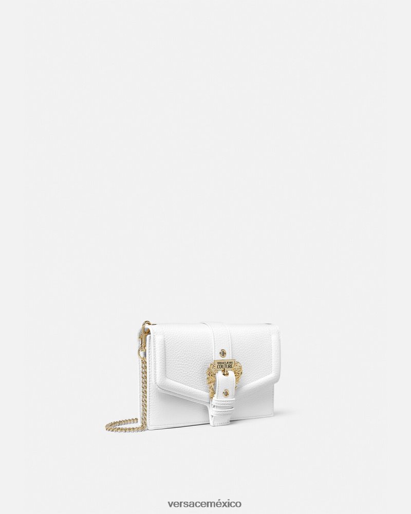 Versace bolso de hombro couture1 blanco bolsas mujer 84626J2317
