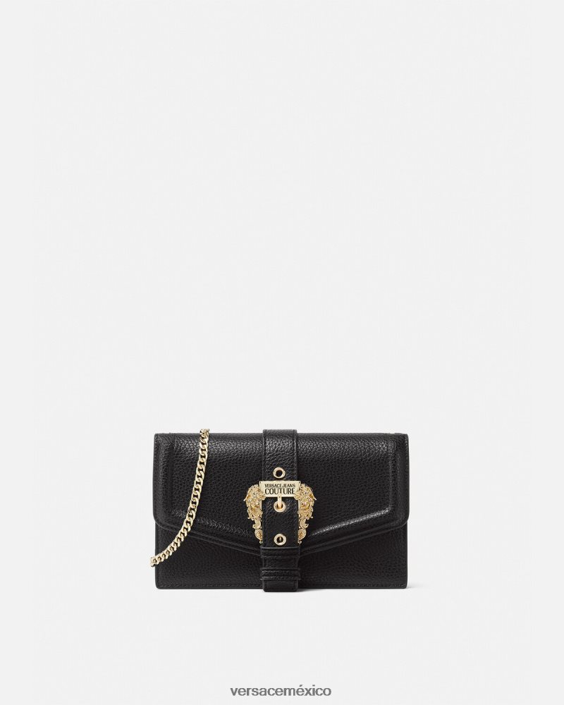 Versace bolso de hombro couture1 negro bolsas mujer 84626J2318