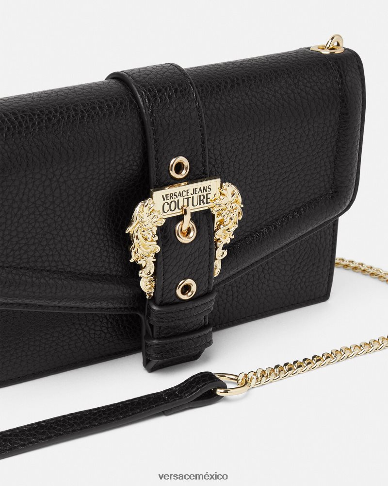 Versace bolso de hombro couture1 negro bolsas mujer 84626J2318