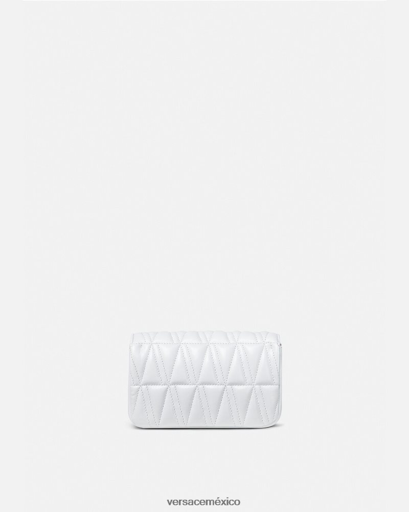 Versace bolso mini virtus blanco bolsas mujer 84626J375
