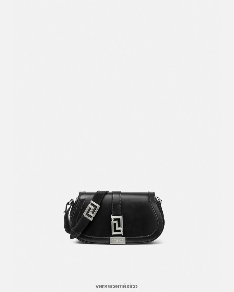 Versace bolso de hombro mini con greca diosa negro bolsas mujer 84626J247