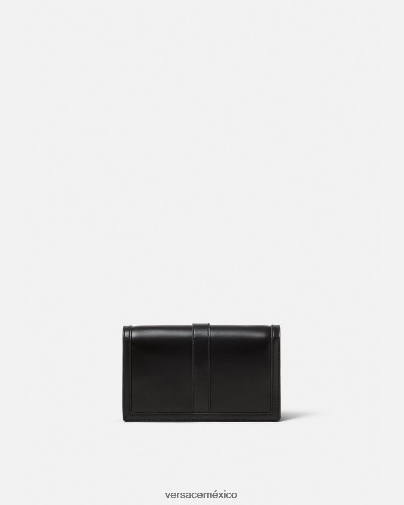 Versace bolso mini con greca diosa negro bolsas mujer 84626J256