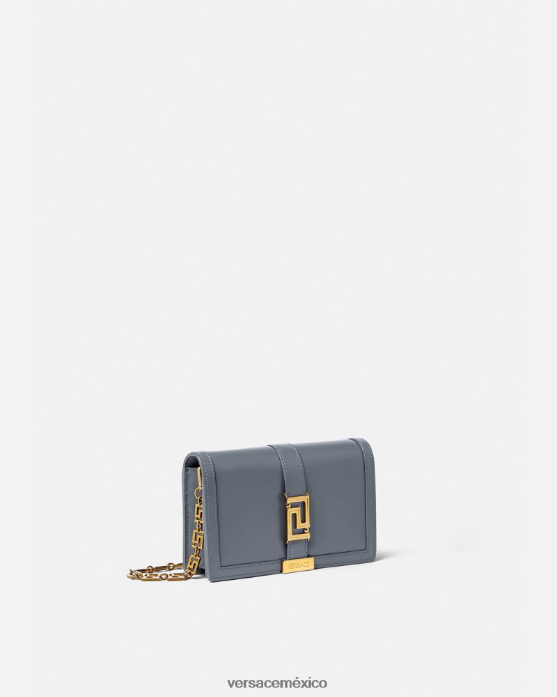 Versace bolso mini con greca diosa un color bolsas mujer 84626J270