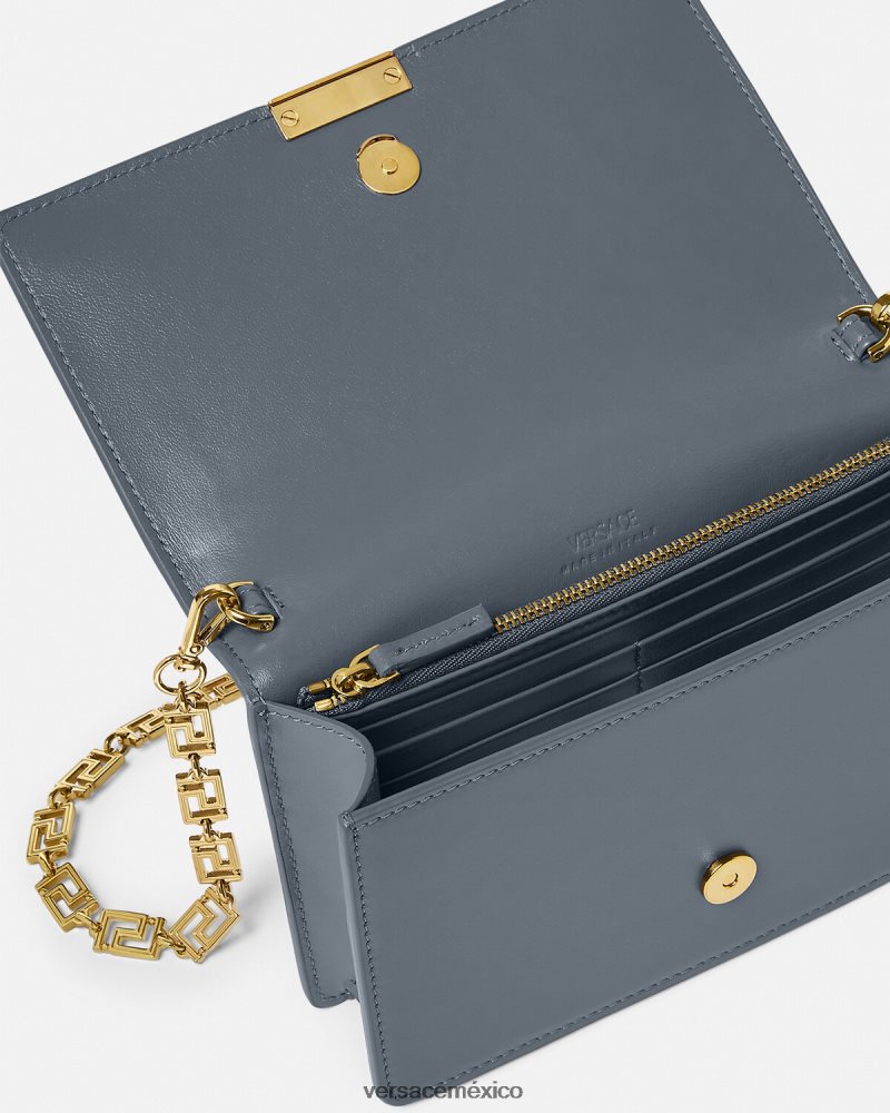 Versace bolso mini con greca diosa un color bolsas mujer 84626J270