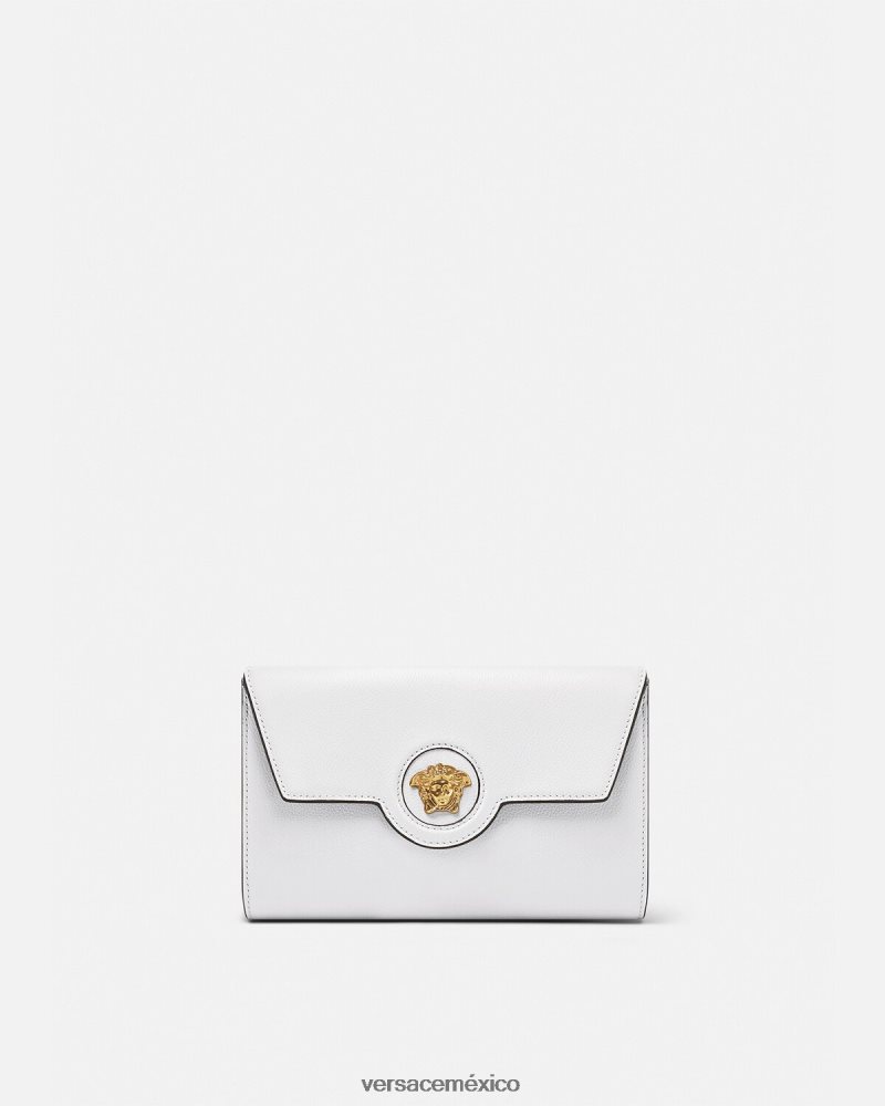 Versace bolso crossbody con medusa blanco bolsas mujer 84626J345
