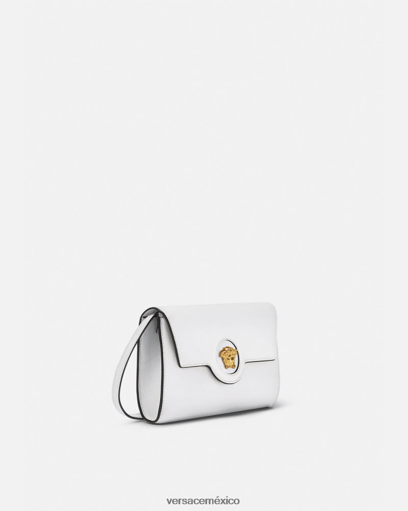 Versace bolso crossbody con medusa blanco bolsas mujer 84626J345