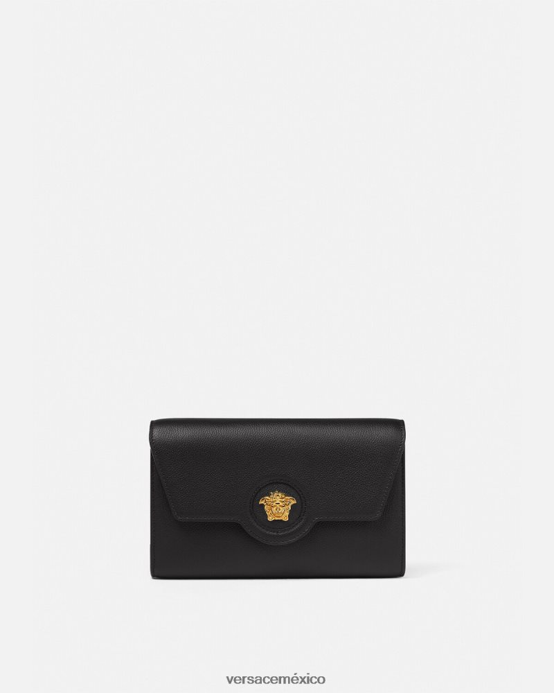 Versace bolso crossbody con medusa negro bolsas mujer 84626J344