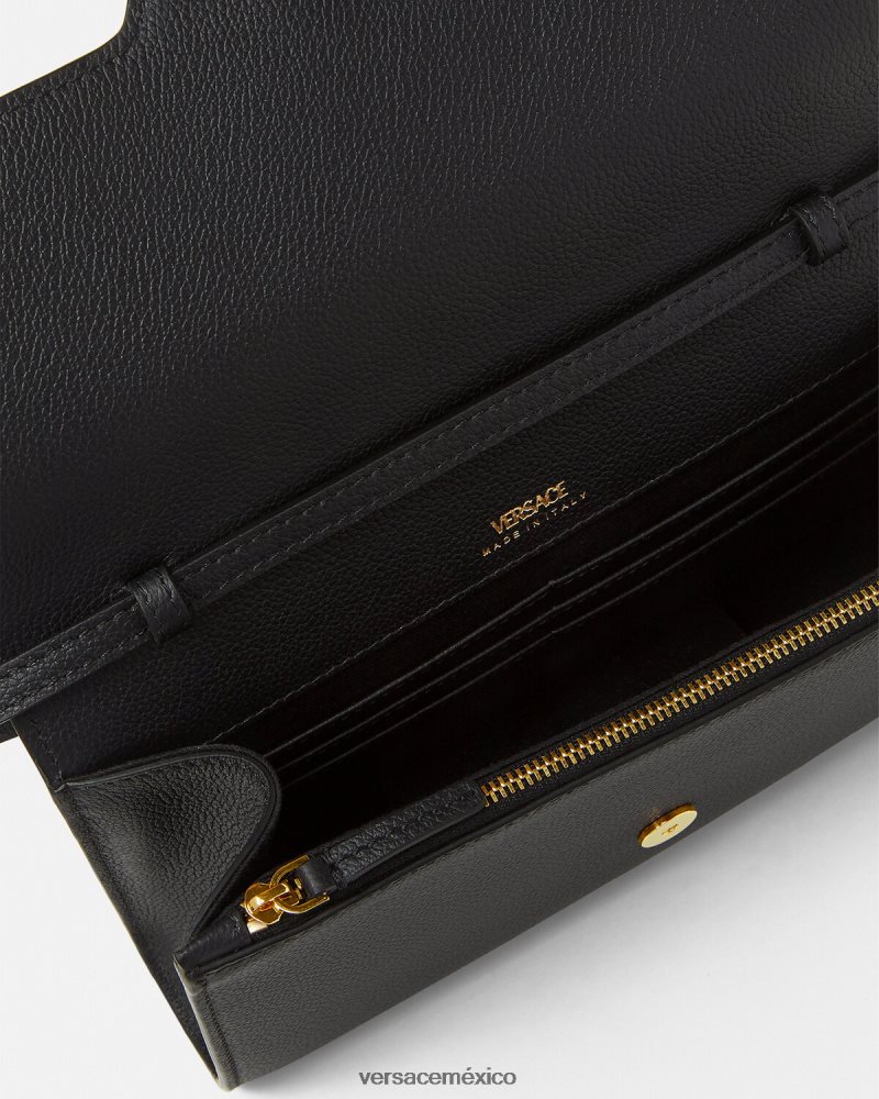 Versace bolso crossbody con medusa negro bolsas mujer 84626J344