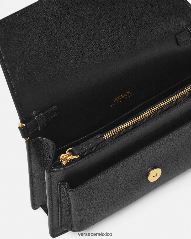 Versace bolso crossbody con medusa negro bolsas mujer 84626J346