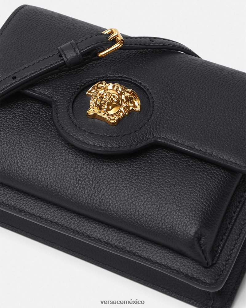 Versace bolso crossbody con medusa negro bolsas mujer 84626J346