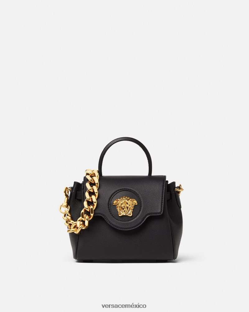 Versace bolso de mano pequeño la medusa negro bolsas mujer 84626J334