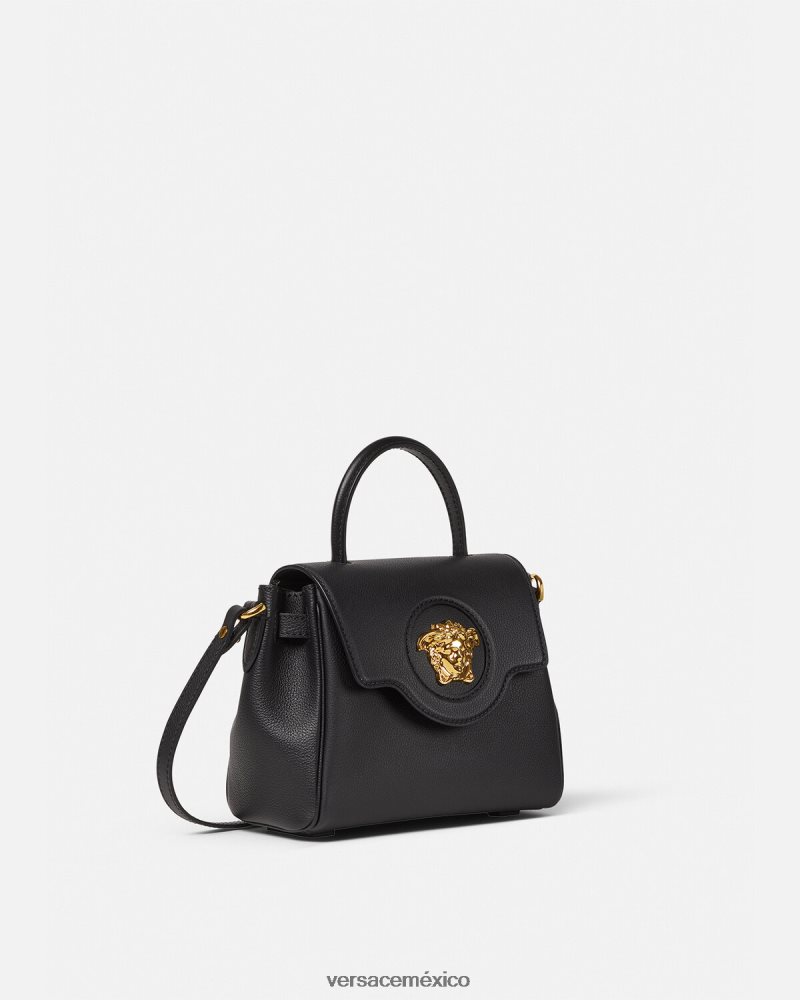 Versace bolso de mano pequeño la medusa negro bolsas mujer 84626J334