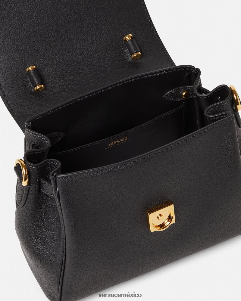 Versace bolso de mano pequeño la medusa negro bolsas mujer 84626J334
